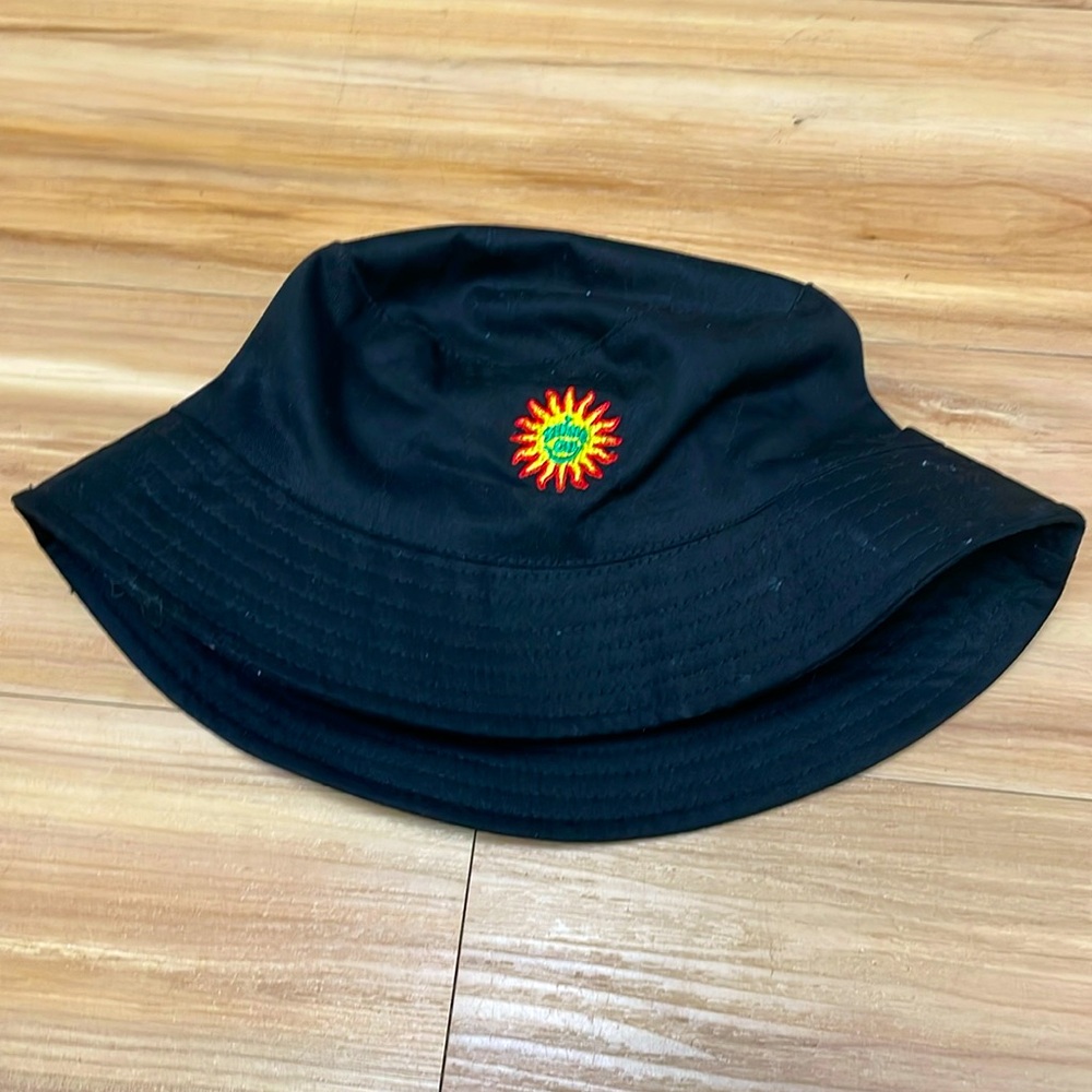 ASOS Black Bucket Hat Size: S/M